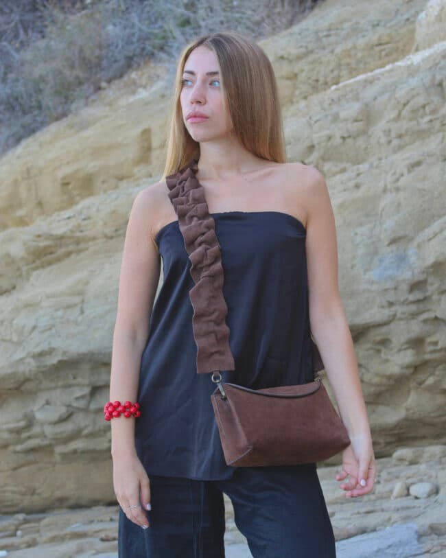 Bolso Edición 29003 Serraje Noisette