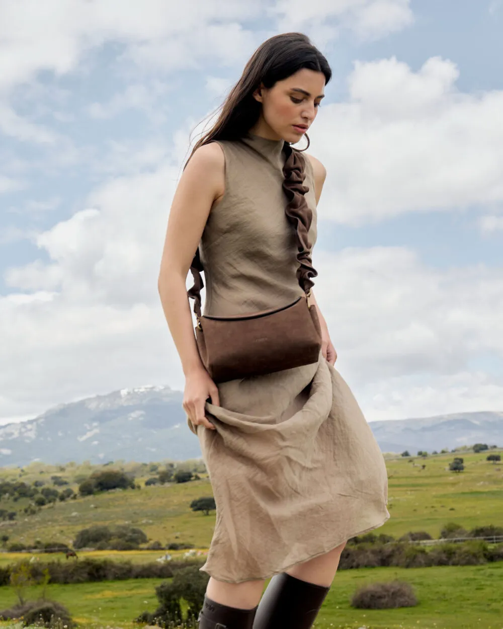 bolso gonter edicion 29003 serraje noisette 03