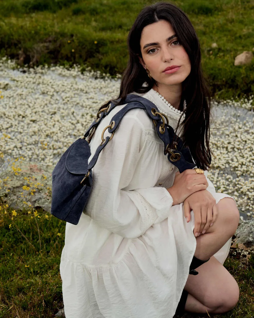 bolso gonter edicion 03727 serraje deepblue 04