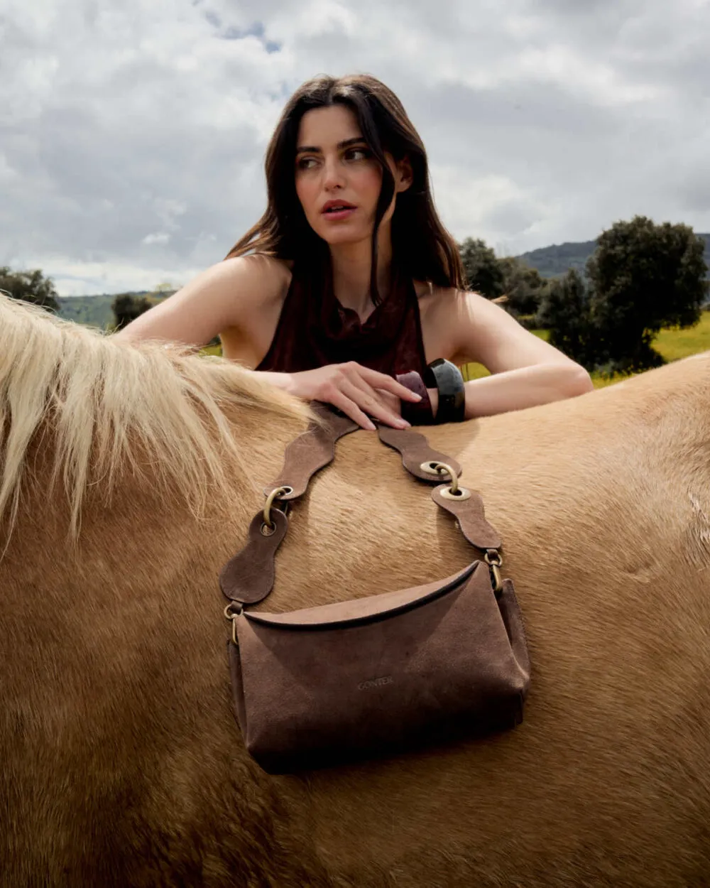 bolso gonter edicion 03727 serraje noisette 02