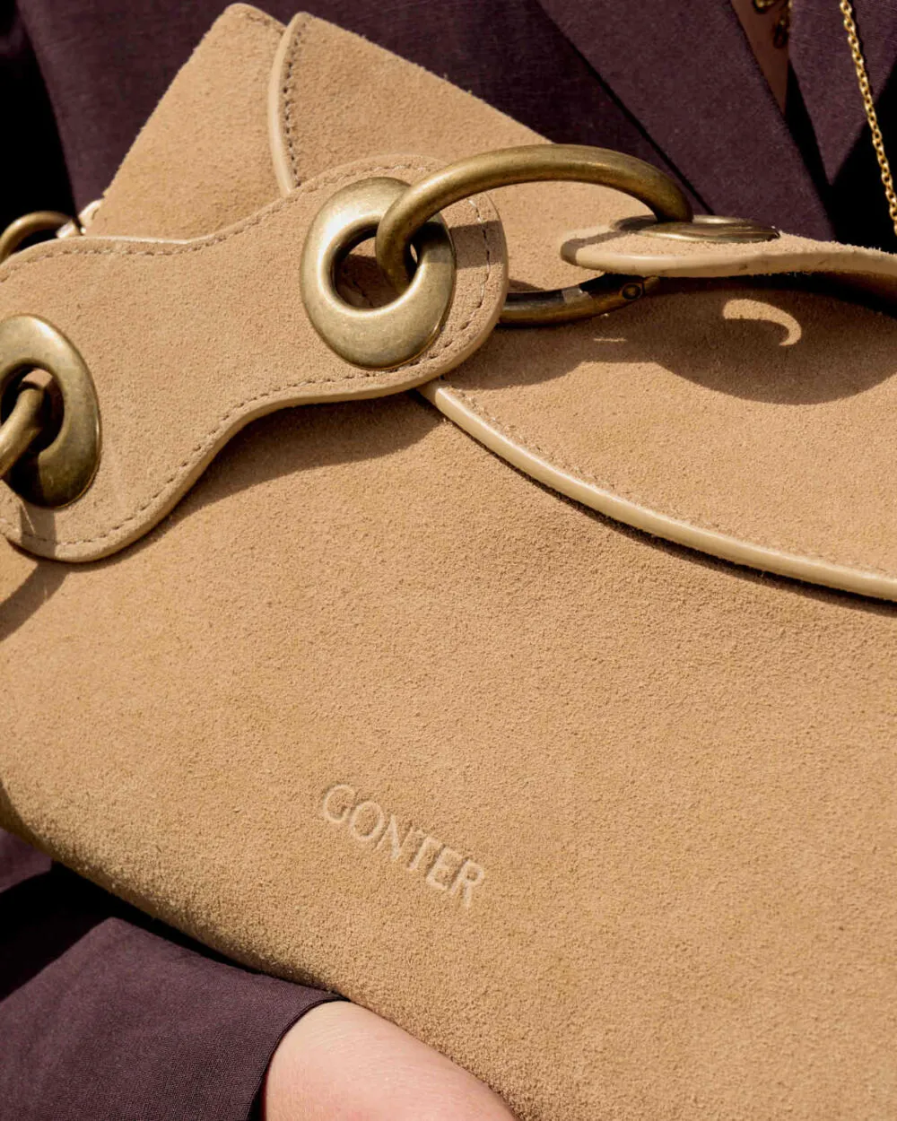 bolso gonter edicion 03727 serraje nuez 01