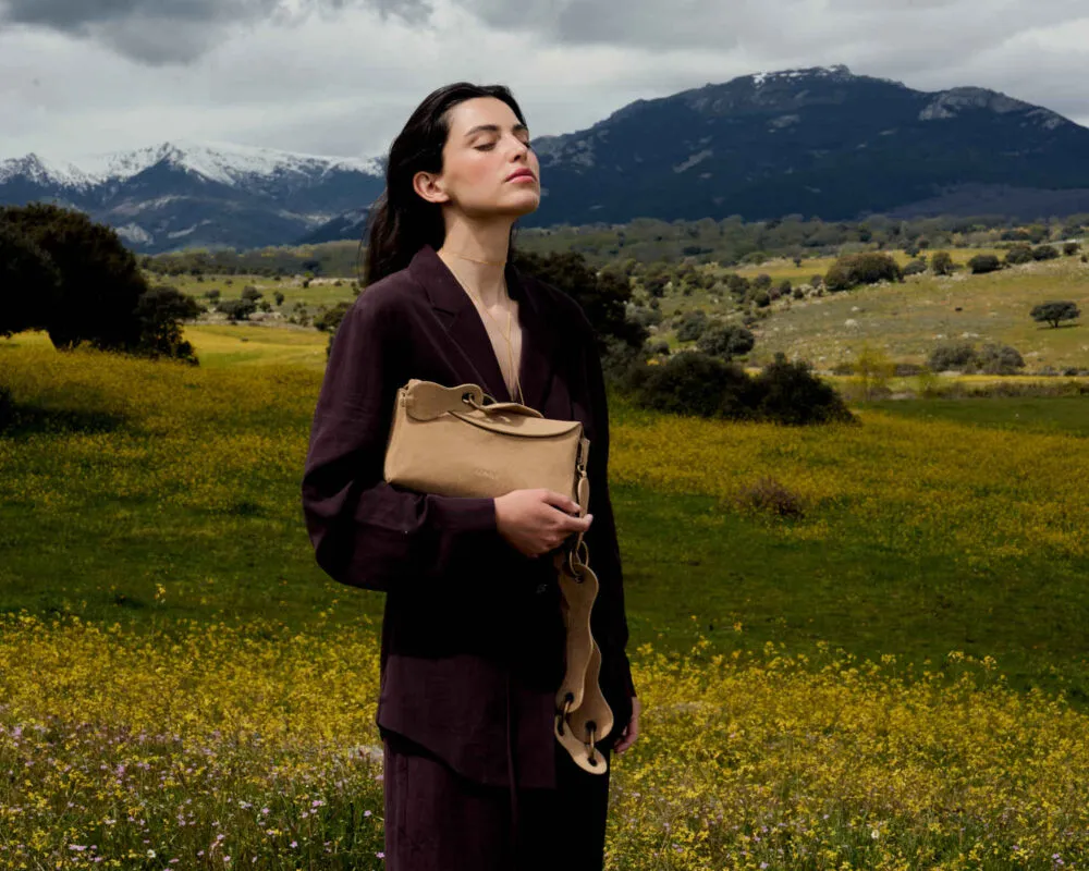 bolso gonter edicion 03727 serraje nuez 03