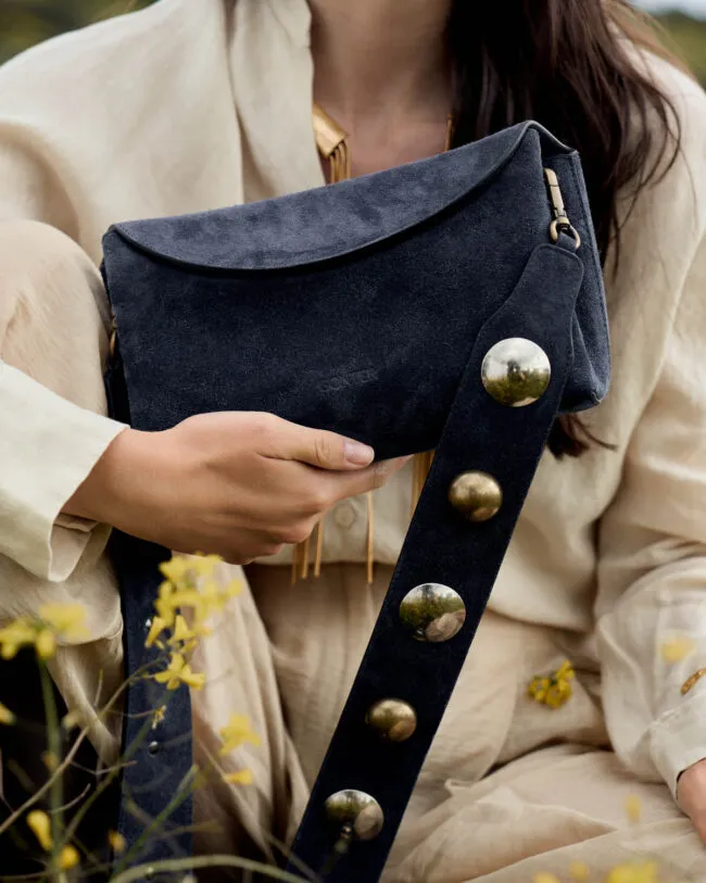 Bolso Edición 28001 Serraje Deep-Blue